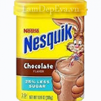 Bột sữa Nesquik hương vị socola 309g của Mỹ