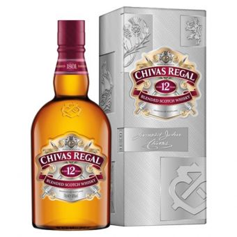 Rượu Chivas Regal 12 750ml hộp giấy xách tay Singapore