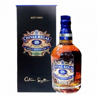 Rượu Chivas Regal 18 Gold Signature 750ml xách tay từ Nhật Bản