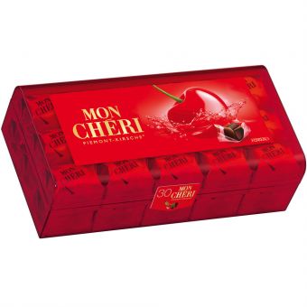 Socola Mon Cheri 315g nhân rượu và anh đào 30 viên của đức