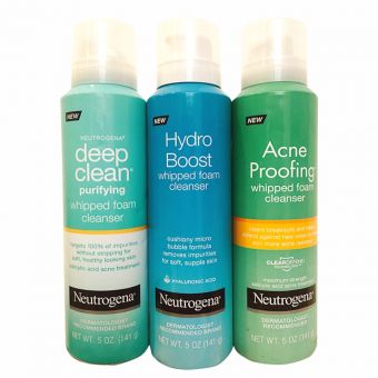 Sữa rửa mặt Neutrogena dạng bọt của Mỹ chai 141g