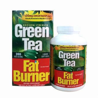 Viên trà xanh Green Tea Fat Burner 400mg của Mỹ hỗ trợ giảm cân