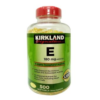 Vitamin E 400 I.U Kirkland Signature 500 Viên Của Mỹ