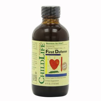 Vitamin Miễn Dịch Cho Bé Childlife First Defense Của Mỹ - 118.5ml