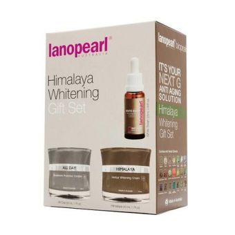 Bộ Dưỡng Trắng Da Lanopearl Himalaya Whitening Gift Set 125ml