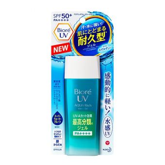 Kem chống nắng Biore UV Aqua Rich Watery Gel 90ml của Nhật