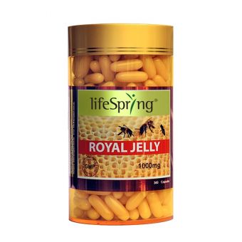 Sữa ong chúa cao cấp LifeSpring Royal Jelly 1000mg của Úc