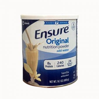 Sữa bột Ensure Orginal Nutrition Powder Add Water 400g