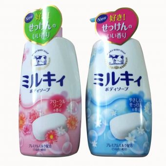 Sữa tắm bò tươi Milky Body Soap của Nhật Bản
