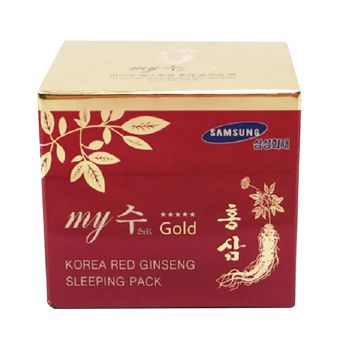 Kem Dưỡng Da Ban Đêm My Gold Red Ginseng Sleeping Pack - Korea