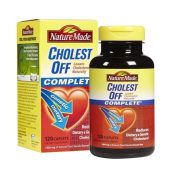 Viên Giảm Cholesterol Trong Máu - CholestOff Nature Made 120 Viên