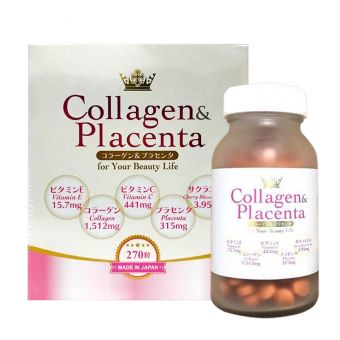 Viên uống Collagen & Placenta 270 viên chính hãng Nhật Bản