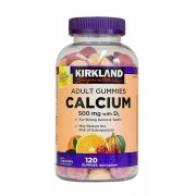 Kẹo dẻo bổ sung canxi Kirkland Calcium 500mg With D3 Adult