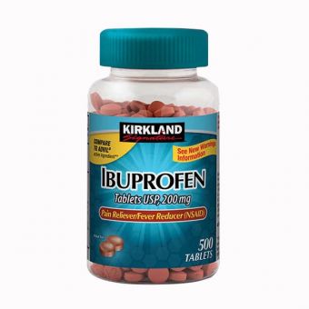 Viên giảm đau hạ sốt Kirkland Ibuprofen 200mg của Mỹ 500 viên
