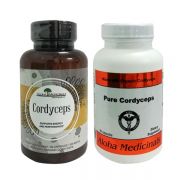 Đông Trùng Hạ Thảo Aloha Pure Cordyceps Của Mỹ - Lọ 90 Viên