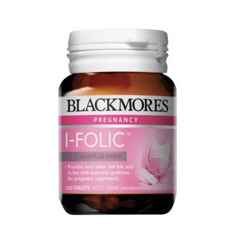  Viên uống Blackmores I-Folic 150 viên cho bà bầu chính hãng