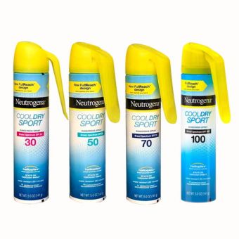  Xịt chống nắng Neutrogena Cooldry Sport của Mỹ chai 141g