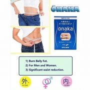 Thuốc giảm mỡ bụng Onaka Pillbox hộp 60 viên của Nhật Bản