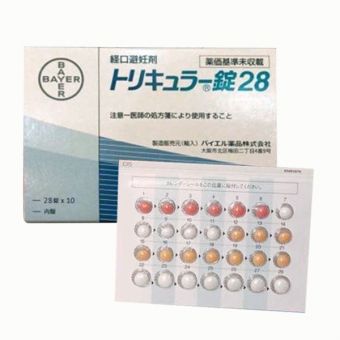 Thuốc tránh thai Triquilar Bayer hàng ngày của Nhật Bản