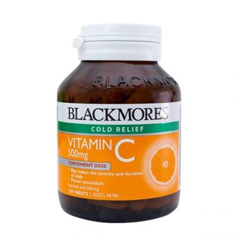 Viên bổ sung Vitamin C 500mg Blackmores Cold Relief của Úc