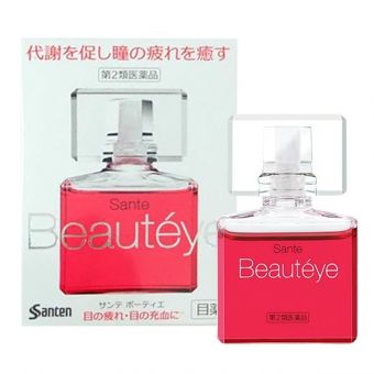 Thuốc nhỏ mắt Sante Beauteye chai hồng của Nhật Bản
