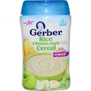 Bột Ngũ Cốc Gerber Cho Trẻ Em Của Mỹ - Hộp 227g vị táo
