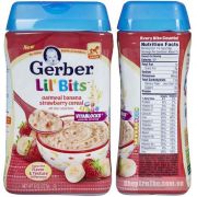 Bột Ngũ Cốc Gerber Cvi dâuho Trẻ Em Của Mỹ - Hộp 227g
