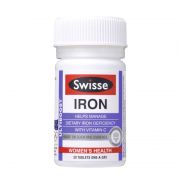 Viên sắt Swisse Ultiboost Iron của Úc, 30 viên chính hãng