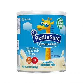 Sữa Pediasure Grow & Gain hương Vanilla hộp 400g cho bé