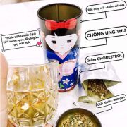 Trà xanh gạo lứt búp bê Maiko 50g đặc trưng Nhật Bản5