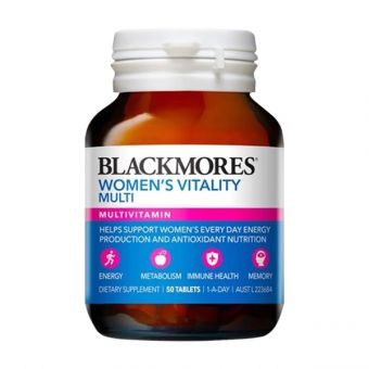 Vitamin cho phụ nữ Blackmores Women’s Vitality Multi 50 viên
