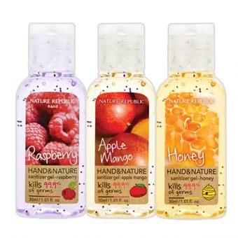 Gel rửa tay khô Nature Republic Hand & Nature của Hàn Quốc