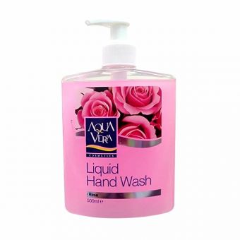  Nước rửa tay hoa hồng Aqua Vera Liquid Hand Wash Rose