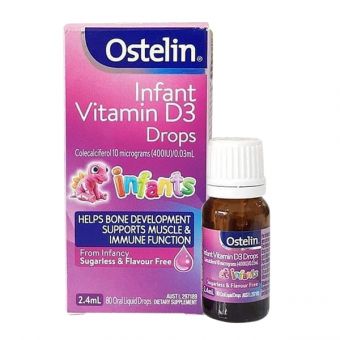 Ostelin Infant Vitamin D3 Drops dạng giọt cho trẻ sơ sinh