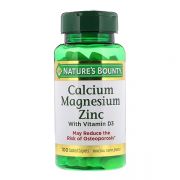 Viên uống Nature’s Bounty Calcium Magnesium Zinc của Mỹ