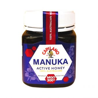 Mật ong Manuka MGO 300+ Active Honey 250g của Úc
