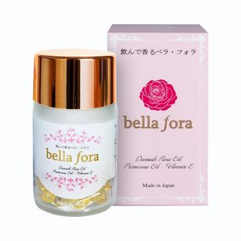 Viên uống tinh chất hoa hồng Bella Fora Nhật Bản 35 viên