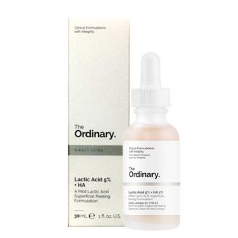 Serum The Ordinary Lactic Acid 5% + HA 2% tái tạo da