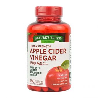 Viên giấm táo hữu cơ Apple Cider Vinegar 1200mg giảm cân