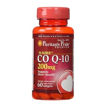 Viên uống bổ tim Coq10 200mg Puritan’s Pride 60 viên Mỹ