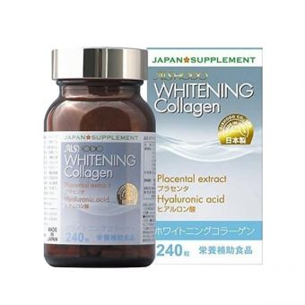 Viên Uống Whitening Collagen Aishodo Nhật Bản- Trị Nám, Làm Trắng