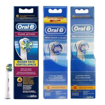 Set 5 đầu bàn chải điện Oral-B Precision Clean - Xách tay Mỹ