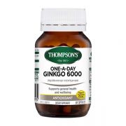 Viên bổ não, tuần hoàn máu não Thompson’s Ginkgo 6000mg 