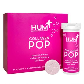 Viên sủi Hum Collagen Pop 30 viên - Làm đẹp da, chống lão hóa