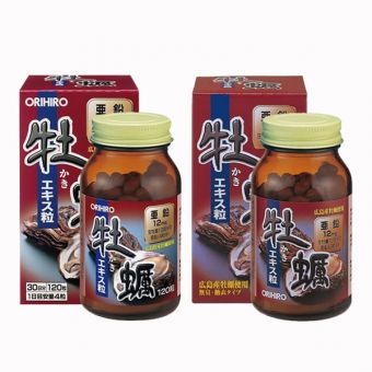 Viên tinh chất hàu tươi Orihiro 120 viên chính hãng Nhật