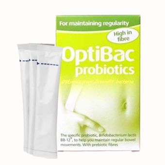 Men vi sinh Optibac Probiotics trị táo bón, hộp 30 gói 