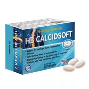 Viên uống bổ sung canxi, D3 HB Calcidsoft Healthy Beauty Mỹ