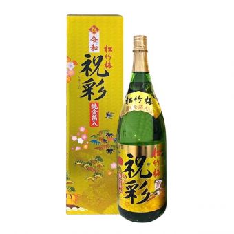 Rượu sake vẩy vàng Kikuyasaka 1,8 lít chính hãng Nhật