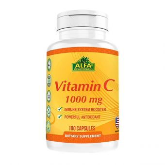 Viên uống Alfa Vitamin C 1000mg của Mỹ, hộp 100 viên