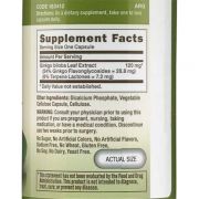 Viên uống bổ não GNC Ginkgo Biloba 120mg của Mỹ hộp 100 viên